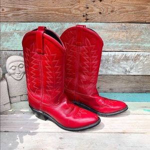 Red Women’s Cowboy Boots.